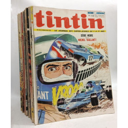 Tintin hebdomadaire - 23e ANNEE - 48 numéros - N°1158 à 1209 ---...