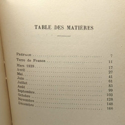 Positions francaises / chronique de l'année 1939