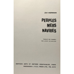 Peuples mers navires - traduit de l'hébreu par Josef Milbauer