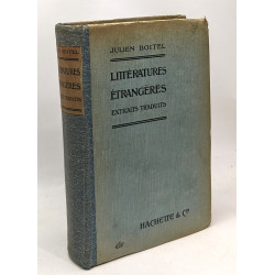 Les littératures étrangères - extraits traduits - petite histoire...