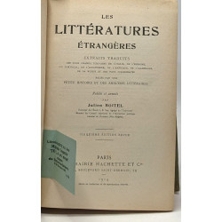 Les littératures étrangères - extraits traduits - petite histoire...