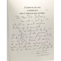 L'amour de soi commence par l'amour des autres --- avec hommage de...