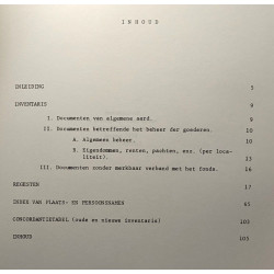 Inventaris van het archief van de abdij van beaupre te grimminge -...