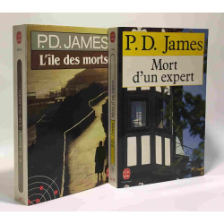 Mort d'un expert + L'île des morts --- 2 livres