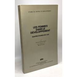 Les femmes dans le développement - quatre études de cas - études...