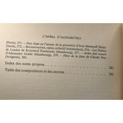 L'opéra aujourd'hui