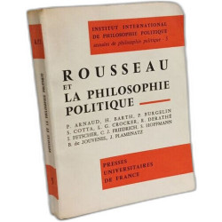 Rousseau et la philosophie politique
