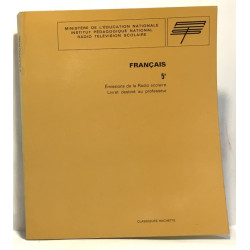 Français 5e - émissions de la radio scolaire livret destiné au...
