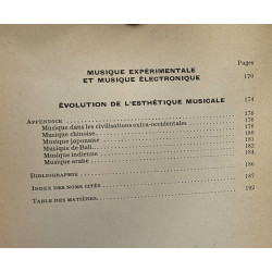 De la lyre d'Orphée à la musique électronique - histoire générale...