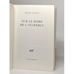 Sur le bord de l'inaperçu