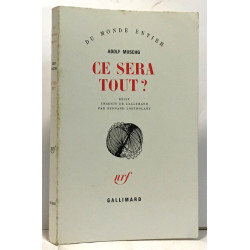 Ce sera tout