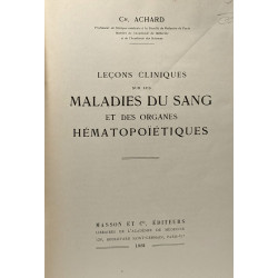 Leçons cliniques sur les maladies du sang et des organes...
