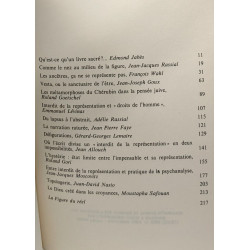 L'Interdit de la représentation. Colloque de Montpellier (1981)