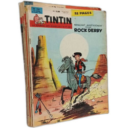 Tintin le journal des jeunes de 7 à 77ans. 18 numéros anciens...