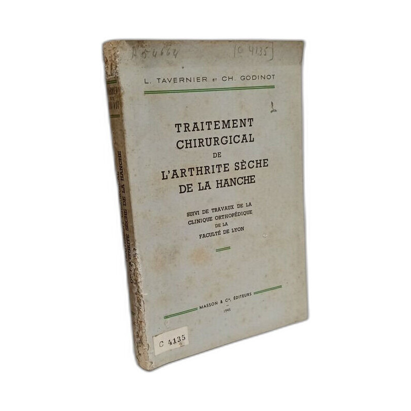 Traitement chirurgical de l'arthrite sèche de la hanche