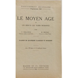 Le moyen age et les débuts des temps modernes - classes de 4e...