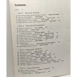 Handbook of clinical psychology