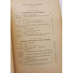 L'électrochimie et l'électrométallurgie TOME II: Fours électriques