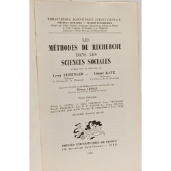 Les méthodes de recherche dans les sciences sociales - TOME...