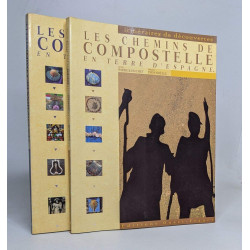 Lot de deux ouvrages Les Chemins de Compostelle : en Terre de...