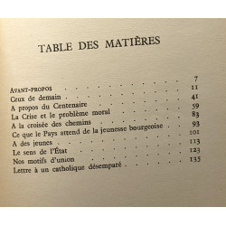 Ceux de demain - avec hommage de l'auteur