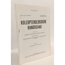 Koleopterologische rundschau / Sonderdruck band46/47 (1968-1969) -...