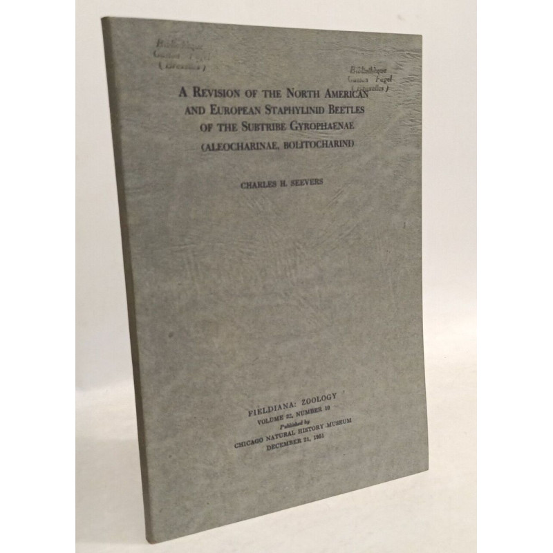 A revision of the North American and European Staphylinid Beetles...