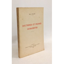Doctrines et figures humanistes