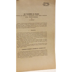 Les tachinus de France - position du genre et description d'une...