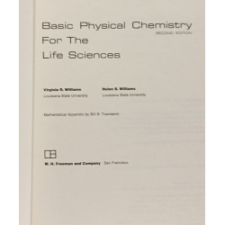 Basic Physical Chemistry for the Life Sciences