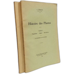 Histoire des plantes - T.I flagellates algues bryophytes + T.II:...