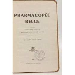 Pharmacopée belge - 4e éd. DEUXIEME SUPPLEMENT