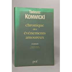 Chronique des Evenements Amoureux