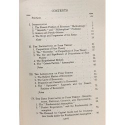 The significance and basic postulates of economic theory