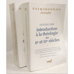 Introduction à la théologie des IIe et IIIe siècles - 1: VOLUME 1...