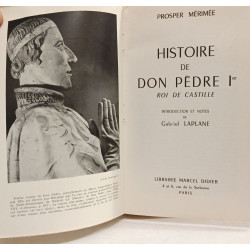 Histore de Don Pèdre Ier - roi de Castille