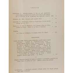 Rassegna di studi etiopici - VOLUME XXIV 1969-1970