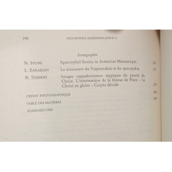Apocryphes arméniens - actes du colloque international sur la...