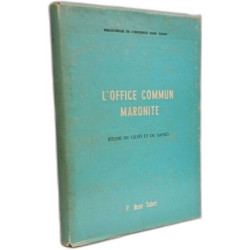 L'Office Commun Maronite - étude du Lilyo et du Safro