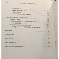 Les Père de l'Eglise et la liturgie: Un esprit une expérience de...