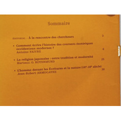 Cahiers de Sciences religieuses - nouvelle série n°2 Mai 1997