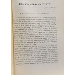 Les manichéens en Egypte --- Bulletin de la société française...