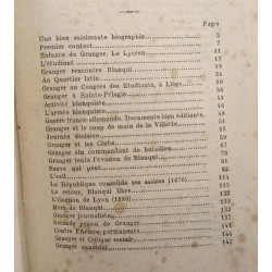 Mes entretiens avec Granger lieutenant de Blanqui
