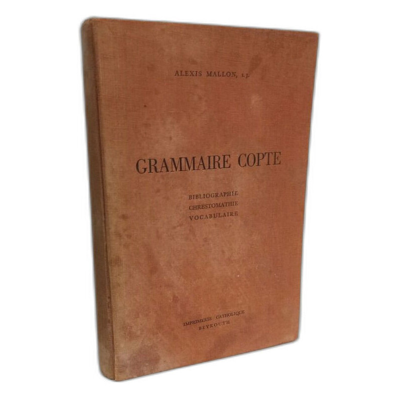 Grammaire Copte --- 4e éd