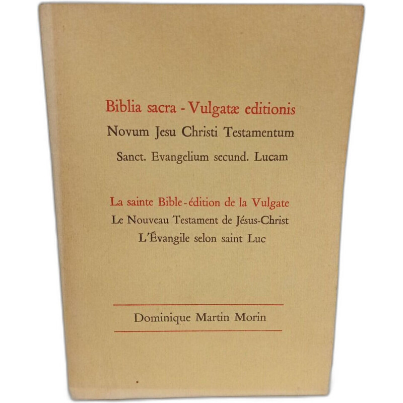 Biblia sacra - Vulgatæ editionis / sanct.Evangelium...