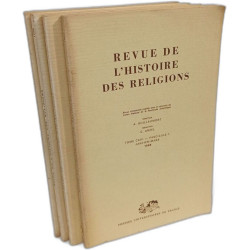 Revue de l'histoire des religions Tome CCIII -Fascicule 1à 4