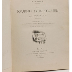 La journée d'un écolier au Moyen Age