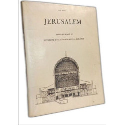Jerusalem - selected plans of historical sites and monumental...