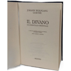 Il divano occidentale orientale (BUR Classici lusso)