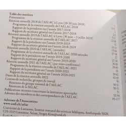 Bulletin de l'aelac - n°28-31 (2018-2021)